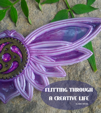 August 2019 Passion for Polymer clay magazine- DIGITAL PDF download - Create Along 