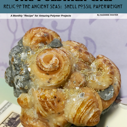 August 2019 Passion for Polymer clay magazine- DIGITAL PDF download - Create Along 