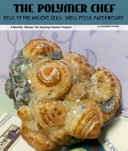 August 2019 Passion for Polymer clay magazine- DIGITAL PDF download - Create Along 