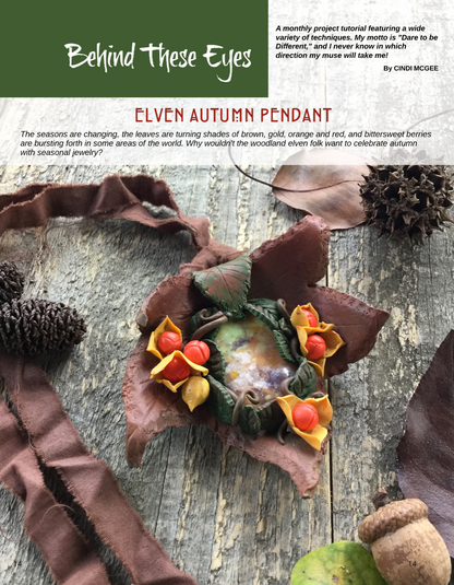 DIGITAL November 2019 download PDF Passion for Polymer clay project book magazine mixed media - Create Along 