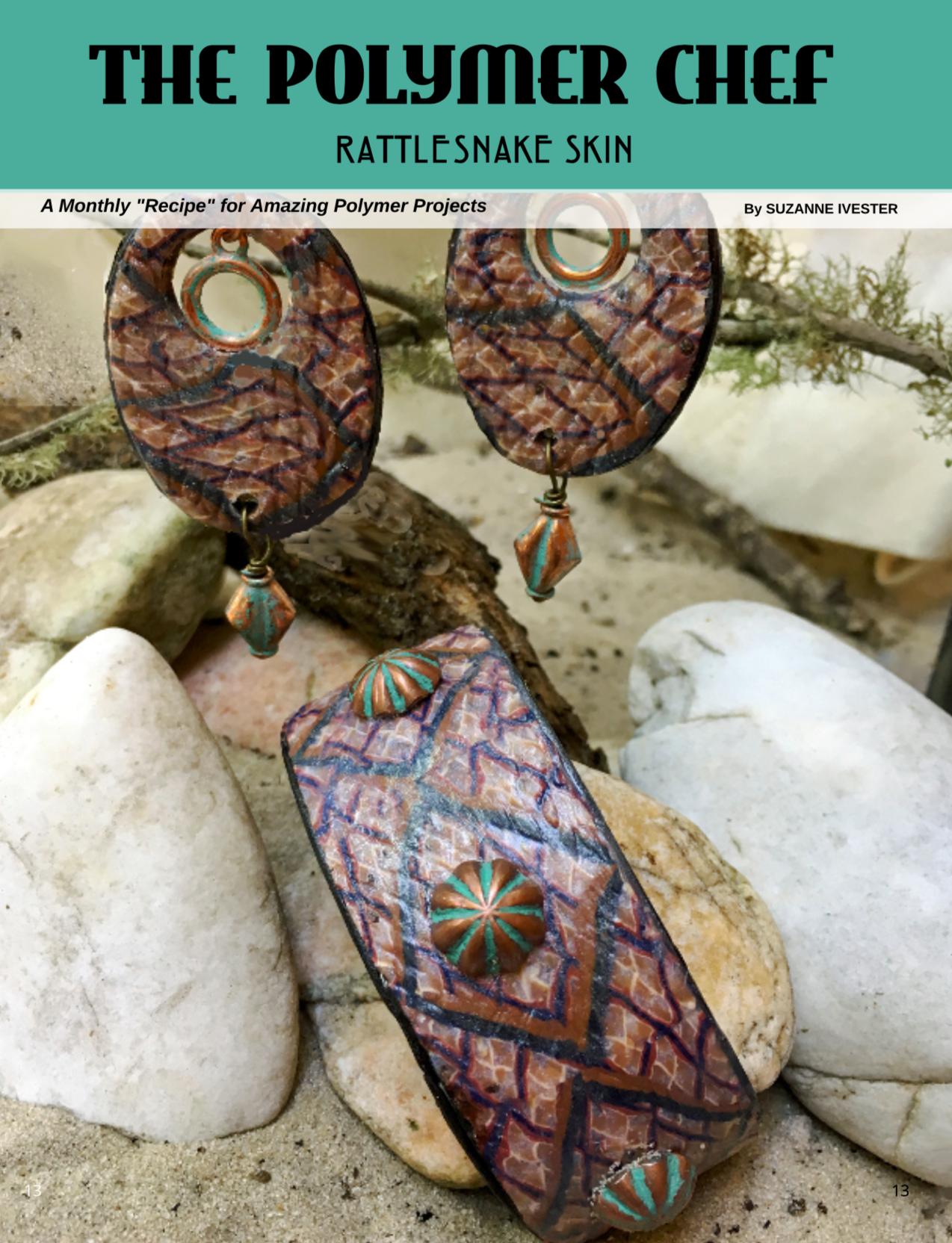 DIGITAL December 2019 download PDF Passion for Polymer clay project book magazine mixed media - Polymer Clay TV tutorial and supplies