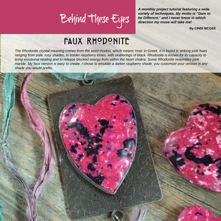 February 2020 Passion for Polymer clay magazine- DIGITAL PDF download - Create Along 