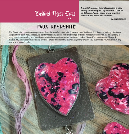 February 2020 Passion for Polymer clay magazine- DIGITAL PDF download - Create Along 