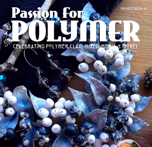 January 2020 Passion for Polymer clay magazine- DIGITAL PDF download - Create Along 