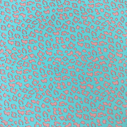 Silkscreen Stencil Snow Leopard Cheetah For Polymer Clay And Mixed Media Overall Design - Create Along 