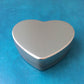 Heart Tins 2 sets, Coverable, Valentine, Container, jar