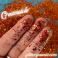 Creamsicle Orange Holo Chunky Glitter for pens candles earrings clay resin mugs slime tumblers nail art 2 oz