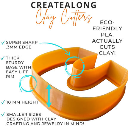 Egyptian Collar necklace polymer clay cutter set earrings drop - Create Along 