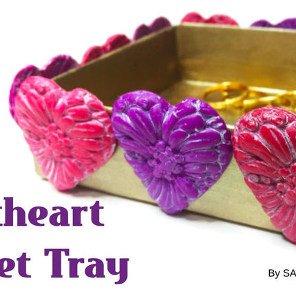 Polymer Clay Tutorials Passion for Polymer magazine Feb 2020 Valentine Hearts DIY - Create Along 