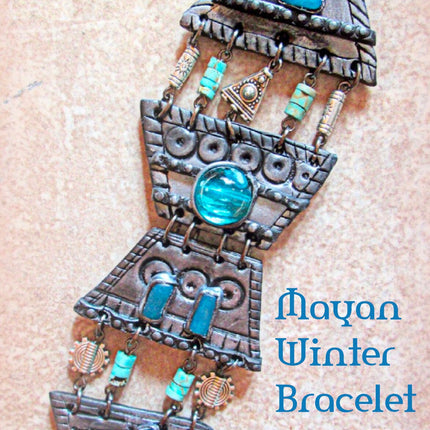 Polymer Clay Tutorials Passion for Polymer magazine Jan 2020 winter DIY - Create Along 