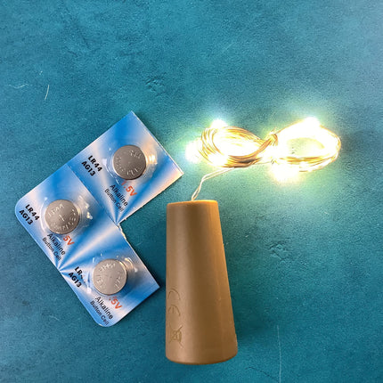 Set of 2 Lighted Bottle Corks - Create Along 