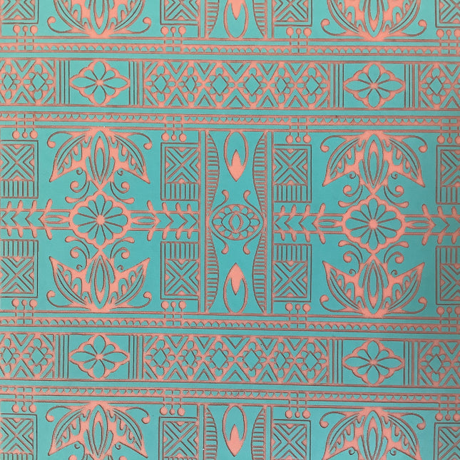 Paris Iron Silkscreen Stencil For Polymer Clay - Create Along 