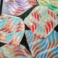 Waves Mylar Stencil great for Polymer Clay Art Jewelry Mixed Media