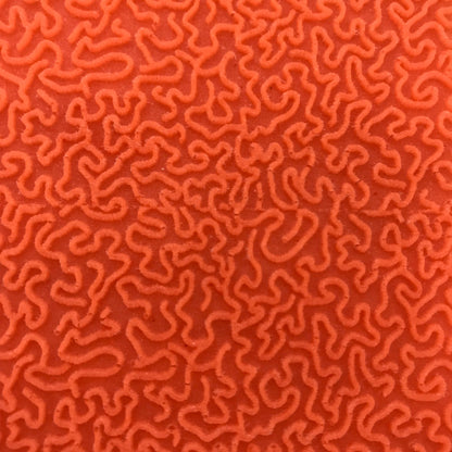 Cindi's Crazy Coral Texture Mat Silicone rubber Stamp for polymer clay paper Gelli plate and resin