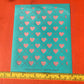 Hearts of Plaid Silkscreen For Crafting, Polymer Clay + Mixed Media