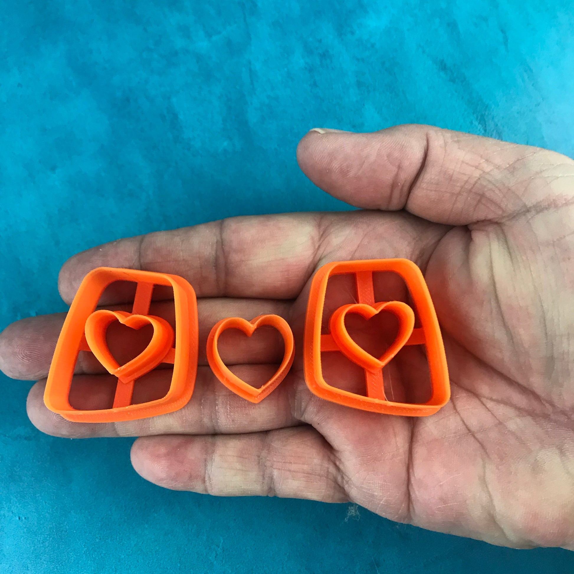 heart Dangle Polymer Clay Cutter Set