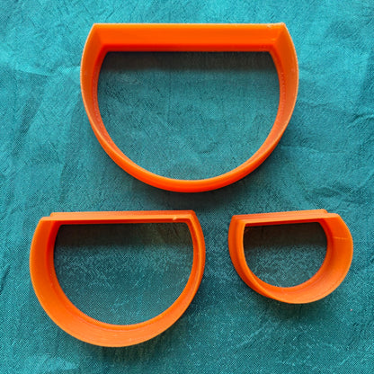 Cauldron Arch Vase shape Cutter set for polymer clay art jewelry
