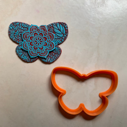 Lisa Pavelka Butterflies designer Cutters for Polymer Clay Mixed Media jewelry - Polymer Clay TV tutorial and supplies