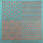 Silkscreen Stencil Tribal Squaredance Multi Image For Polymer Clay And Mixed Media