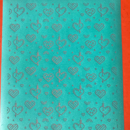 Dagger Hearts Silkscreen Valentine For Crafting, Polymer Clay Earrings Jewelry + Mixed Media - Create Along 