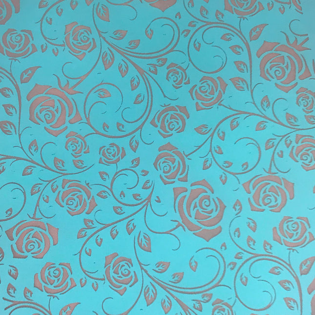 Silkscreen Enchanted Rosevine Stencil Crafting, Polymer Clay, Art Jewelry, and Mixed Media - Create Along 