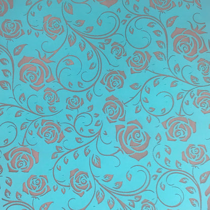 Silkscreen Enchanted Rosevine Stencil Crafting, Polymer Clay, Art Jewelry, and Mixed Media - Create Along 