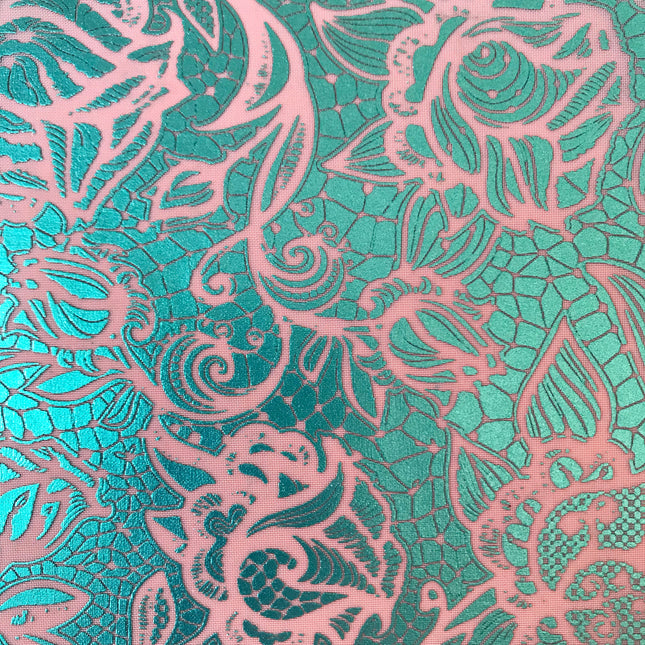 Battenburg Lace Valentines Silkscreen Stencil Crafting, Polymer Clay, Art Jewelry, and Mixed Media - Create Along 