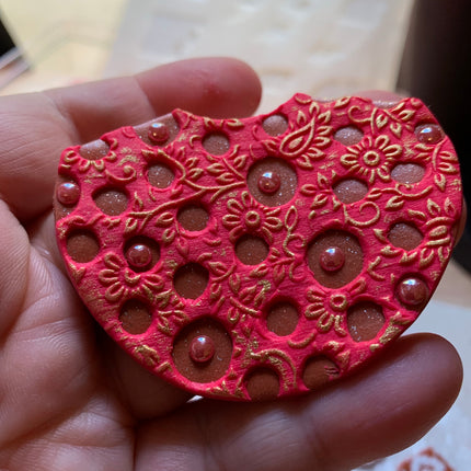 Tribal Shells Jewelry Sized Set Of 3 Cutters For Polymer Clay And Mixed Media - Create Along 