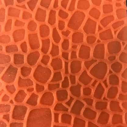 Rocky Road cobblestones Fairy door DIYTexture Mat Silicone rubber Stamp for polymer clay paper Gelli plate and resin - Create Along 