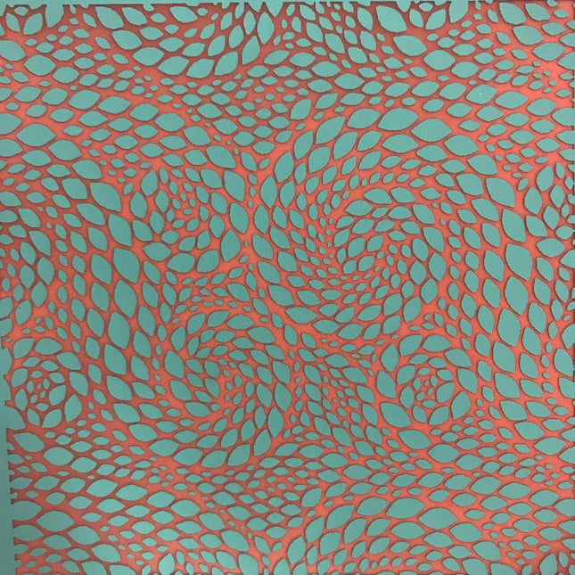 Silkscreen Stencil Dragon Skin for Polymer Clay and Mixed Media by Create Along