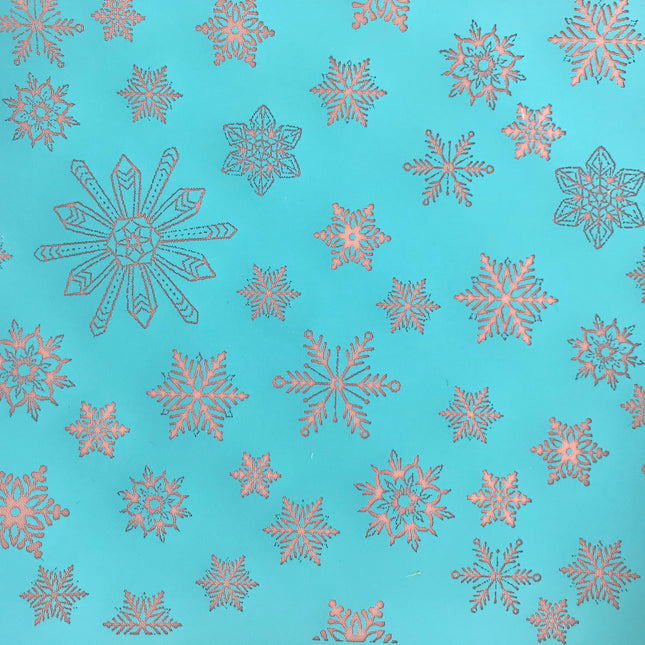 Snowflakes Silkscreen Stencil For Polymer Clay Christmas - Create Along 