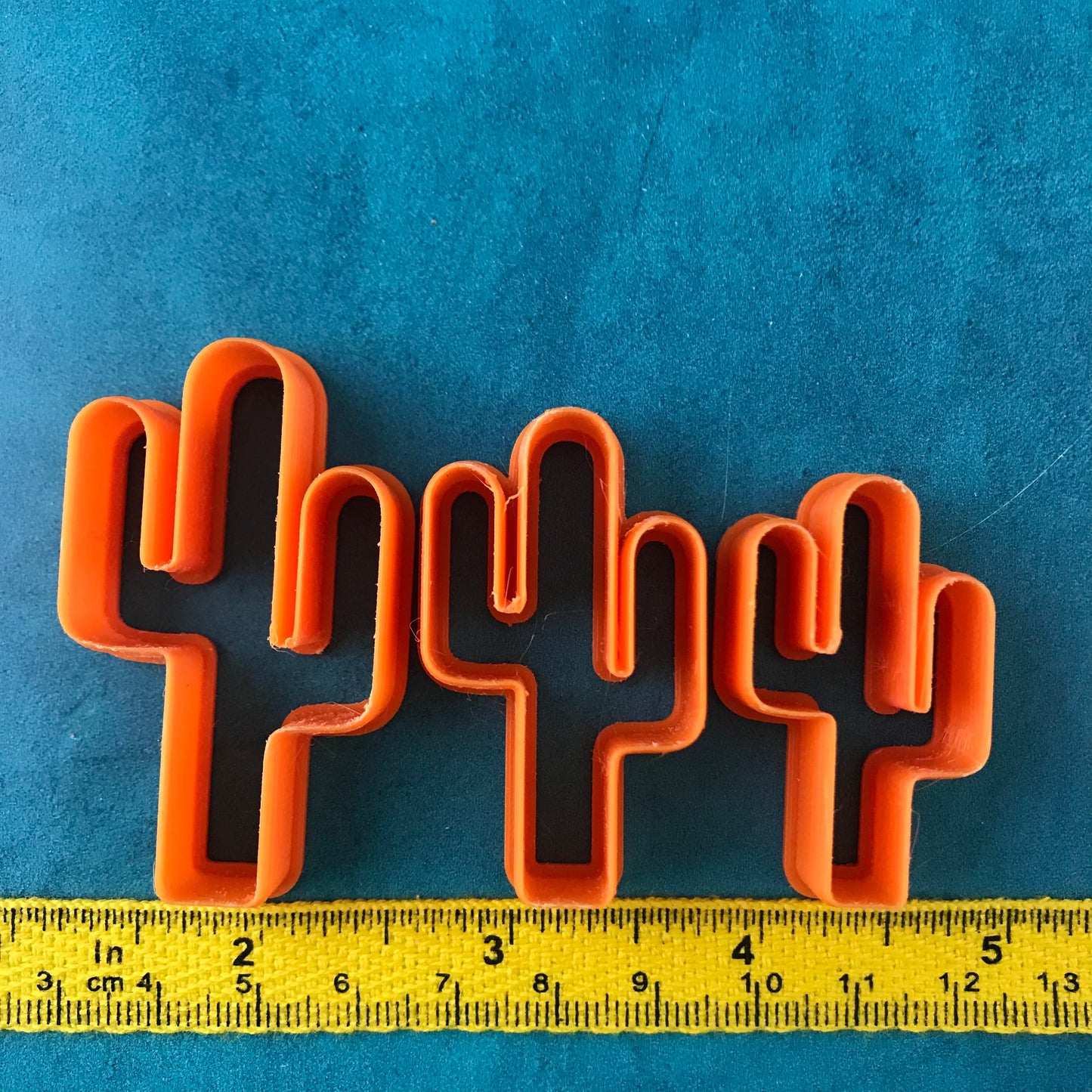 Saguaro Cactus set of 3 graduated cutters for polymer clay art jewelry earrings