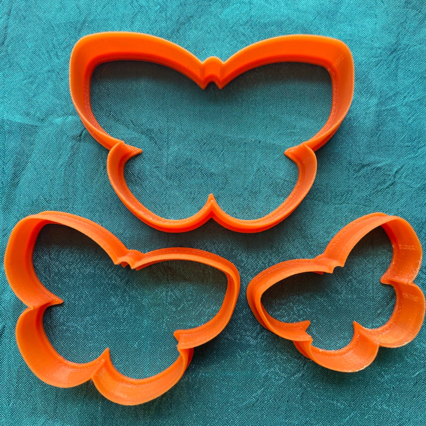 Lisa Pavelka Graduated Butterflies #2 designer Cutters for Polymer Clay Mixed Media jewelry