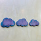 Cloudy Days Clouds Silicone Earring Jewelry Mold polymer clay tools and supplies ideas