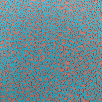 Silk Screen Leopard skin Print Stencil For Polymer Clay Cheetah - Create Along 