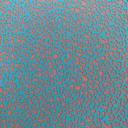 Silk Screen Leopard skin Print Stencil For Polymer Clay Cheetah - Create Along 