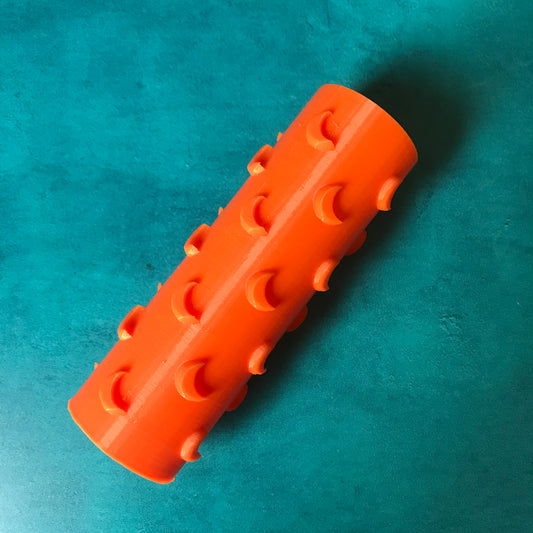 Moons Moon Celestial Space Clay Texture hand Roller rolling pin stamp polymer pottery clay - Create Along