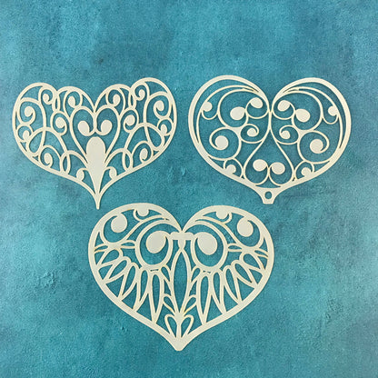 Intimacy Valentines Day Mylar Stencil texture sheets for polymer clay earrings art jewelry mixed media - Create Along 