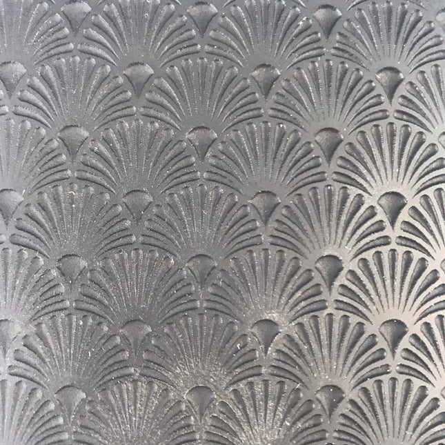 Plumes of Light  Rubber Stamp Texture Sheet Mat for polymer clay metal clay mixed media art - Create Along 