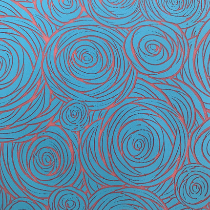 Silkscreen Stencil Nouveau Roses Pattern Crafting, Polymer Clay + Mixed Media - Create Along 