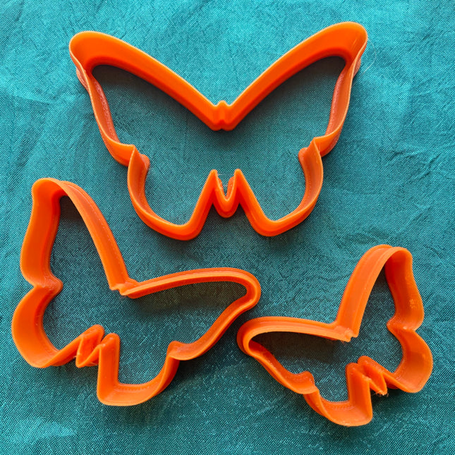 Lisa Pavelka Graduated Butterflies #1 designer Cutters for Polymer Clay Mixed Media jewelry - Create Along 