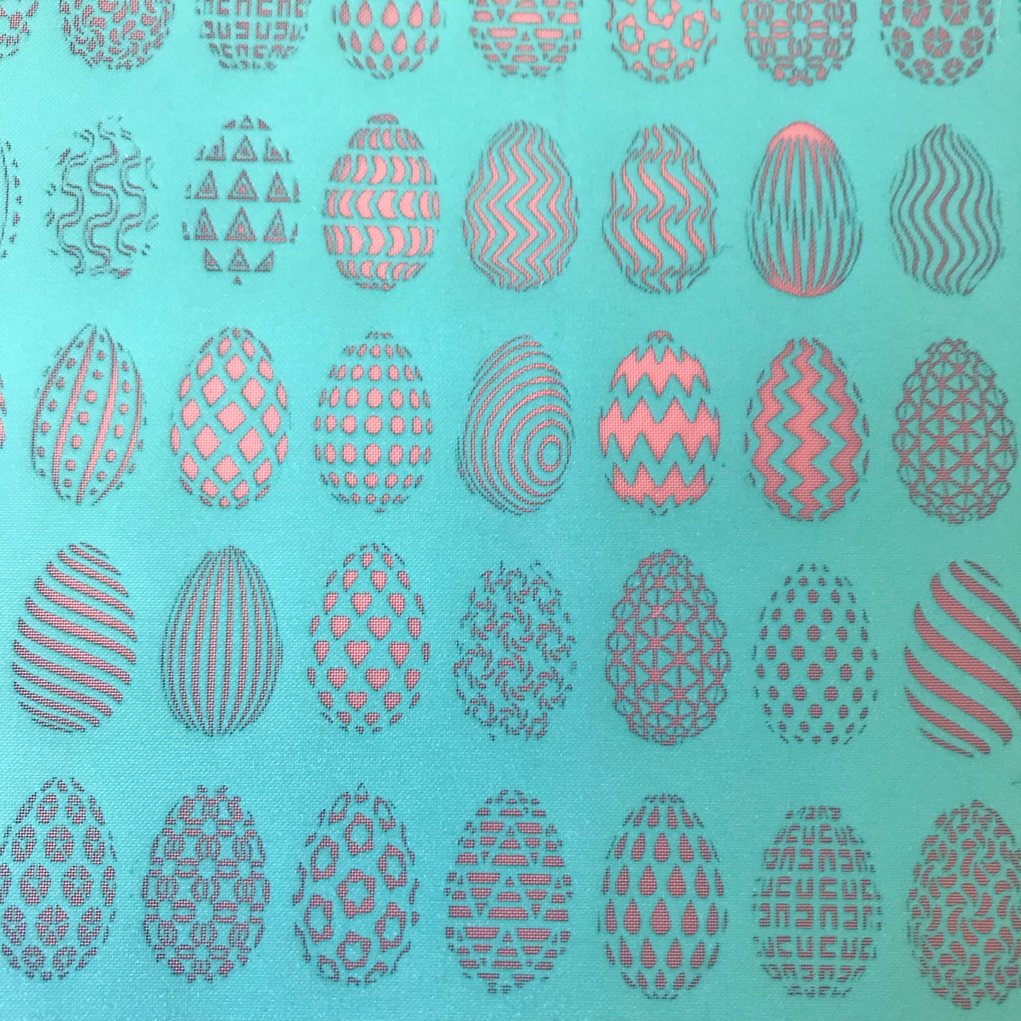 Eggtastic Easter egg hunt Silkscreen Stencil for Polymer Clay, Art Jewelry, Mixed Media