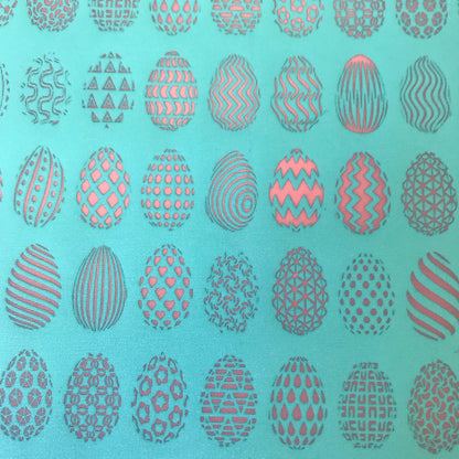 Eggtastic Easter egg hunt Silkscreen Stencil for Polymer Clay, Art Jewelry, Mixed Media
