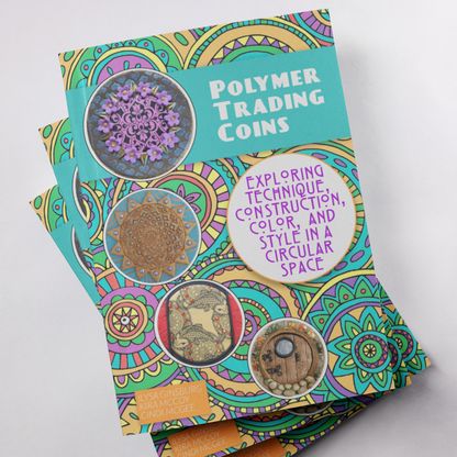 Polymer Clay Trading Coins Book tutorials - Create Along 