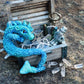 Make an Ice Treasure Dragon Polymer Clay Sculpture Online Workshop with Sandy Huntress
