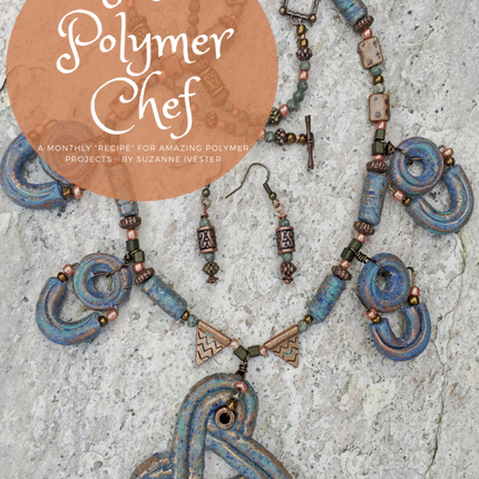 Egyptian Jewelry Passion for Polymer Clay DIGITAL magazine project book Sept 2020 Around the World - Create Along 