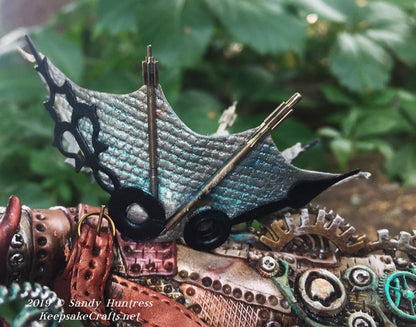 Make an Amazing Steampunk Sculpted Dragon with Polymer Clay Online Workshop with Sandy Huntress - Create Along 